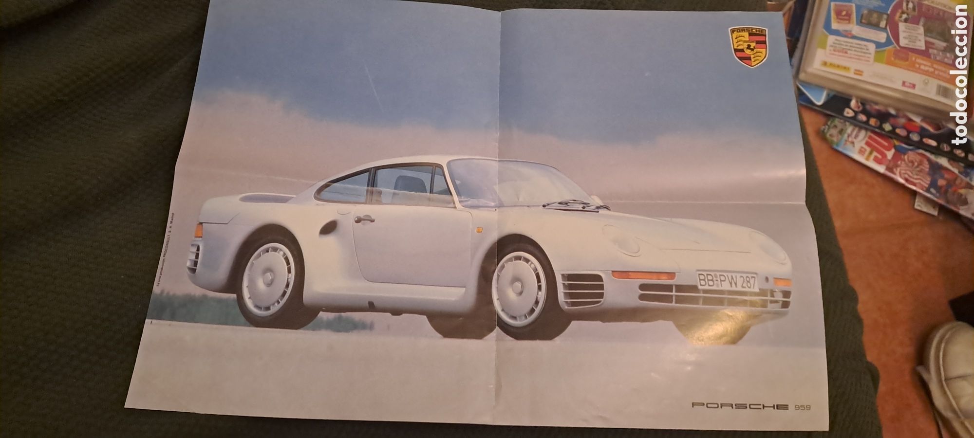 Otros Art&iacute;culos de Coleccionismo en Papel: POSTER A&Ntilde;OS 80 PORSCHE 959