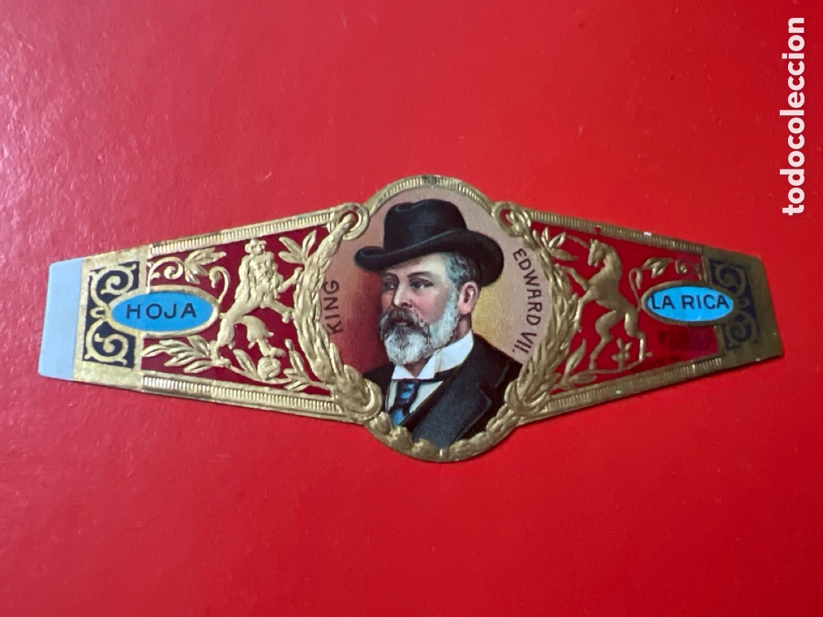 Sammelleidenschaft Andere Papierartikel: V3265. VITOLA KING EDUARDO VII VITOLAS CIGAR BANDS BAGUES DE CIGARE BAUCHBINDEN SIGAREN BANDEN