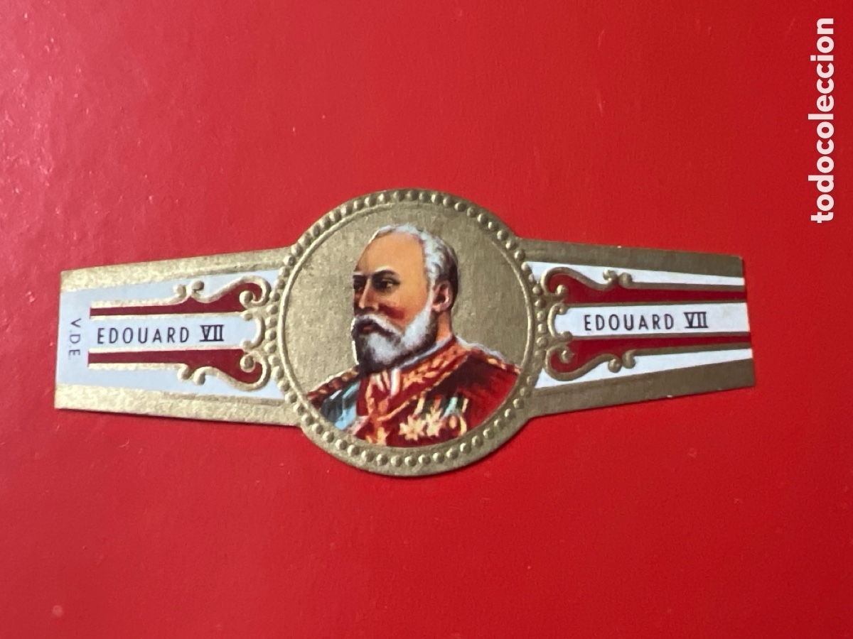 Paper Collecting Others: V3295. VITOLA EDUARDO VII - VITOLAS CIGAR BANDS BAGUES DE CIGARE BAUCHBINDEN SIGAREN BANDEN