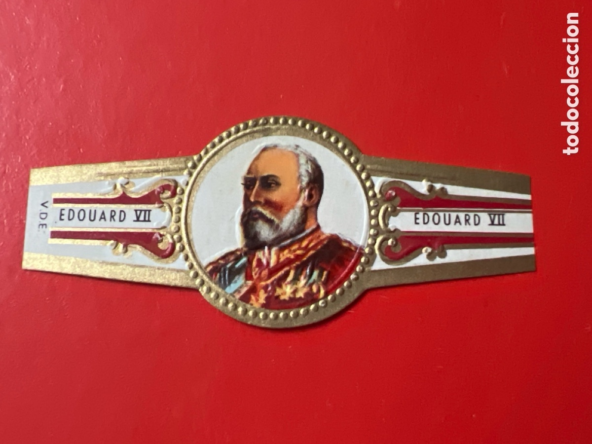 Paper Collecting Others: V3298. VITOLA EDUARDO VII - VITOLAS CIGAR BANDS BAGUES DE CIGARE BAUCHBINDEN SIGAREN BANDEN