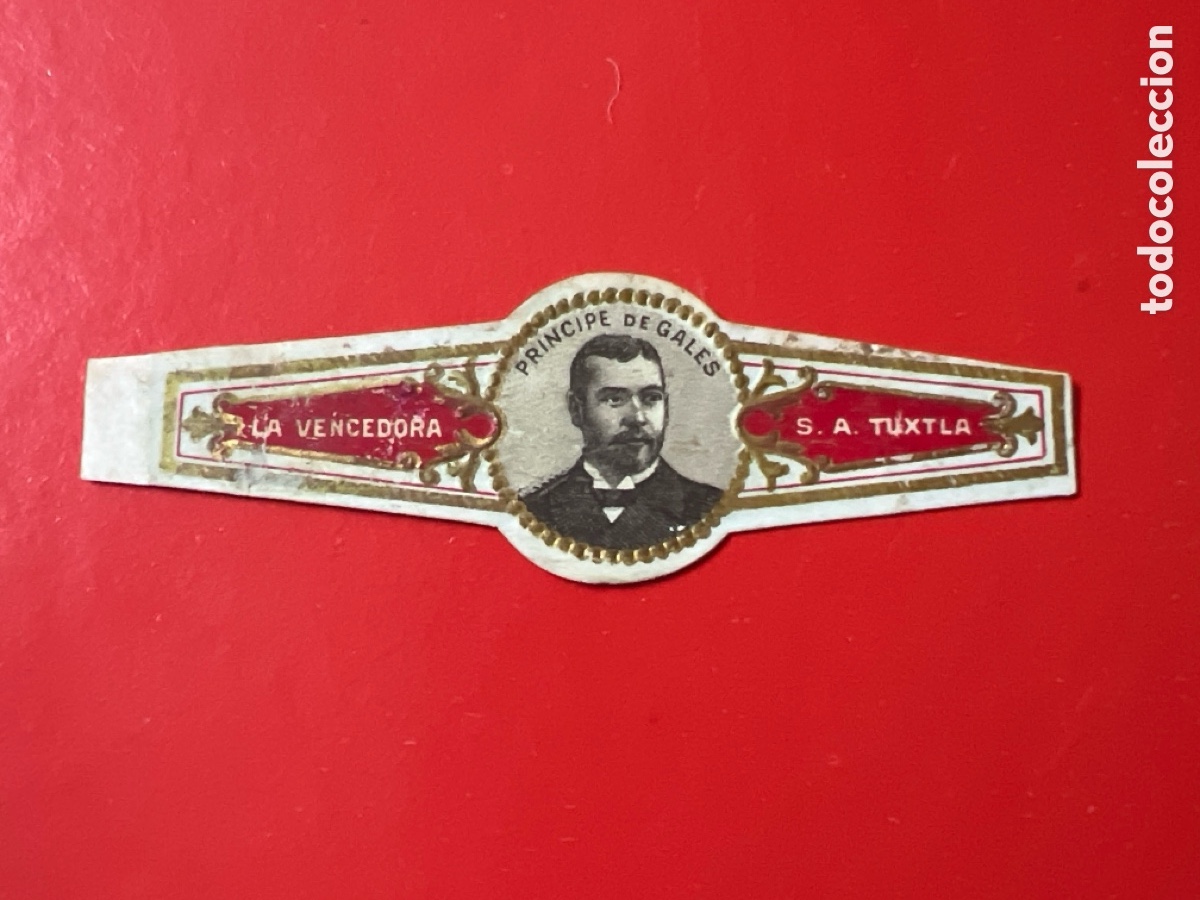 Sammelleidenschaft Andere Papierartikel: V3307. VITOLA PR&Iacute;NCIPE DE GALES - VITOLAS CIGAR BANDS BAGUES DE CIGARE BAUCHBINDEN SIGAREN BANDEN