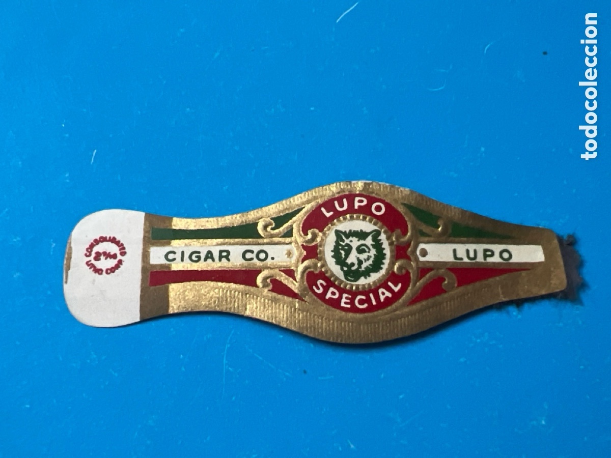 Paper Collecting Others: C3351. VITOLA LUPO SPECIAL - VITOLAS CIGAR BANDS BAGUES DE CIGARE BAUCHBINDEN SIGAREN BANDEN