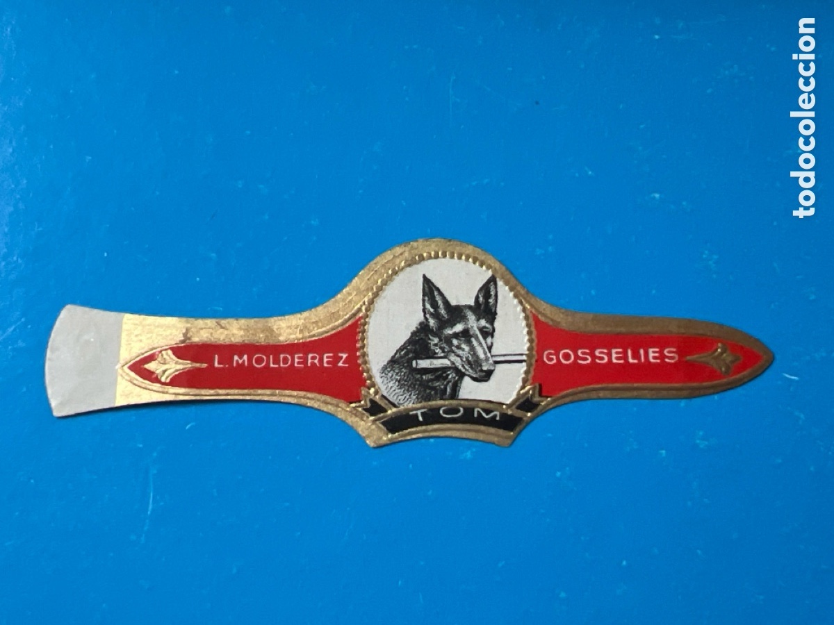 Collectionnisme Papier divers: V3393. VITOLA L. MOLDEREZ GOSSELIES TOM - CIGAR BANDS BAGUES DE CIGARE BAUCHBINDEN SIGAREN BANDEN