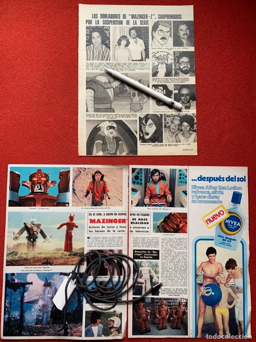 Otros Art&iacute;culos de Coleccionismo en Papel: Clippings recortes serie Mazinger Z prensa espa&ntilde;ola