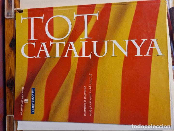 Collectionnisme Papier divers: TOT CATALUNYA. EL LLIBRE PER CON&Egrave;IXER EL PA&Iacute;S COMARCA A COMARCA. GENERALITAT DE CATALUNYA. LA VANGUA