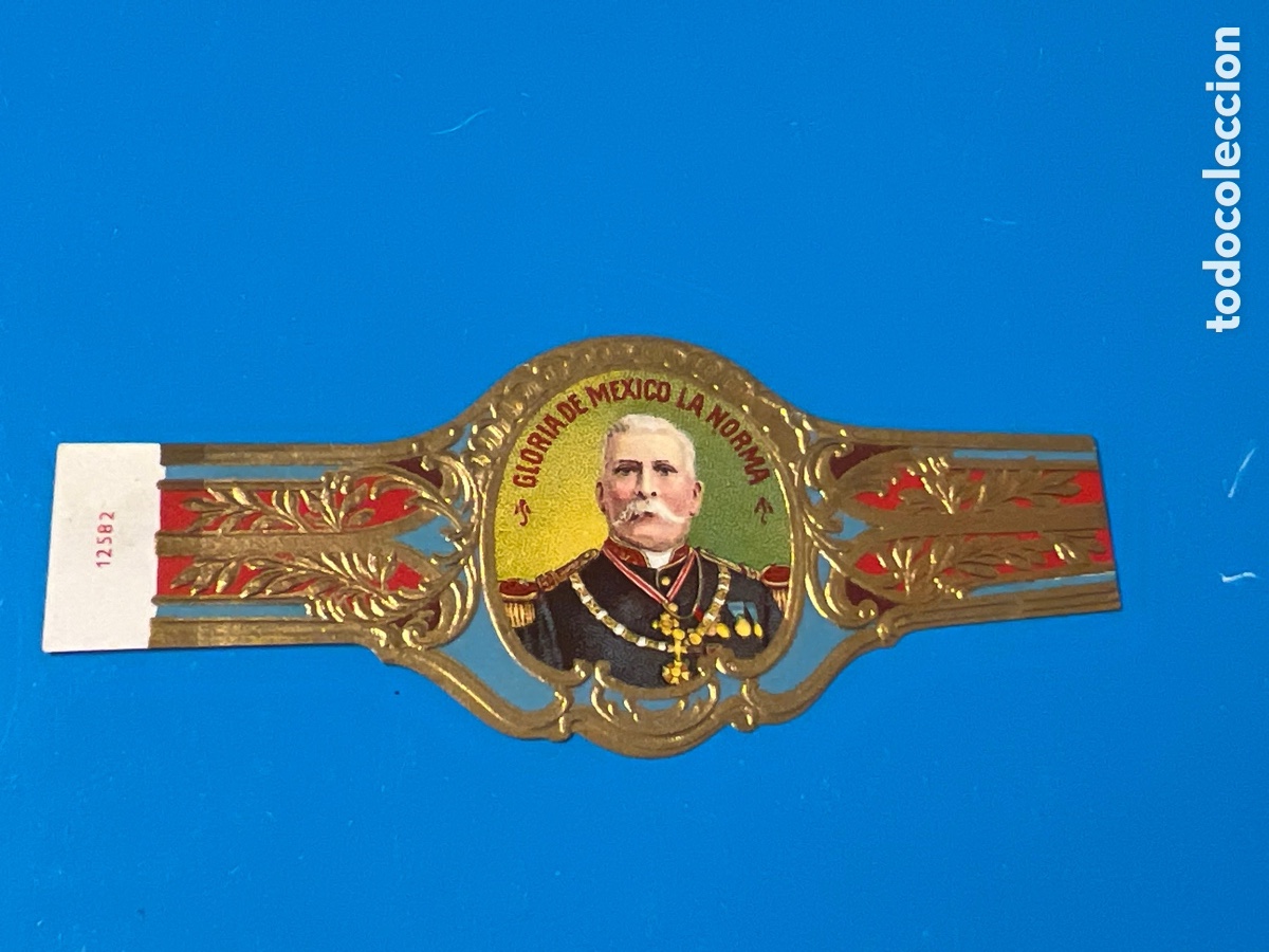 Paper Collecting Others: V3509. VITOLA GLORUA DE MEXICO LA NORMA - CIGAR BANDS BAGUES DE CIGARE BAUCHBINDEN SIGAREN BANDEN