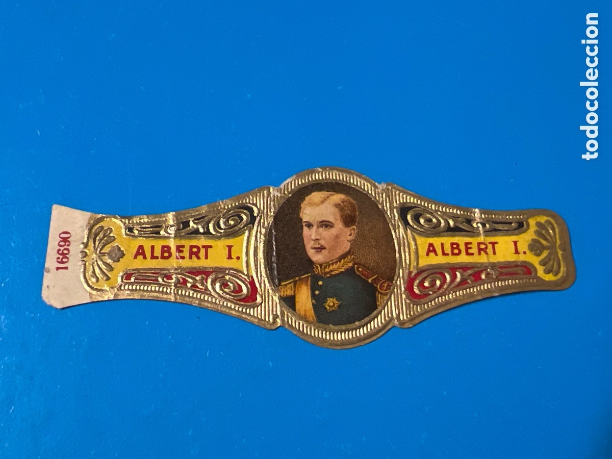 Otros art&iacute;culos de coleccionismo en papel: V3510. VITOLA ALBERT I - VITOLAS CIGAR BANDS BAGUES DE CIGARE BAUCHBINDEN SIGAREN BANDEN