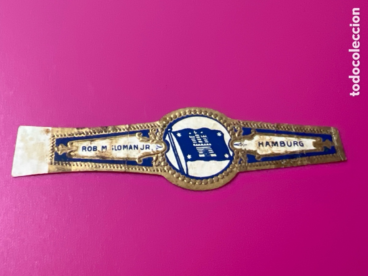 Paper Collecting Others: V3546. VITOLA HAMBURG - VITOLAS CIGAR BANDS BAGUES DE CIGARE BAUCHBINDEN SIGAREN BANDEN