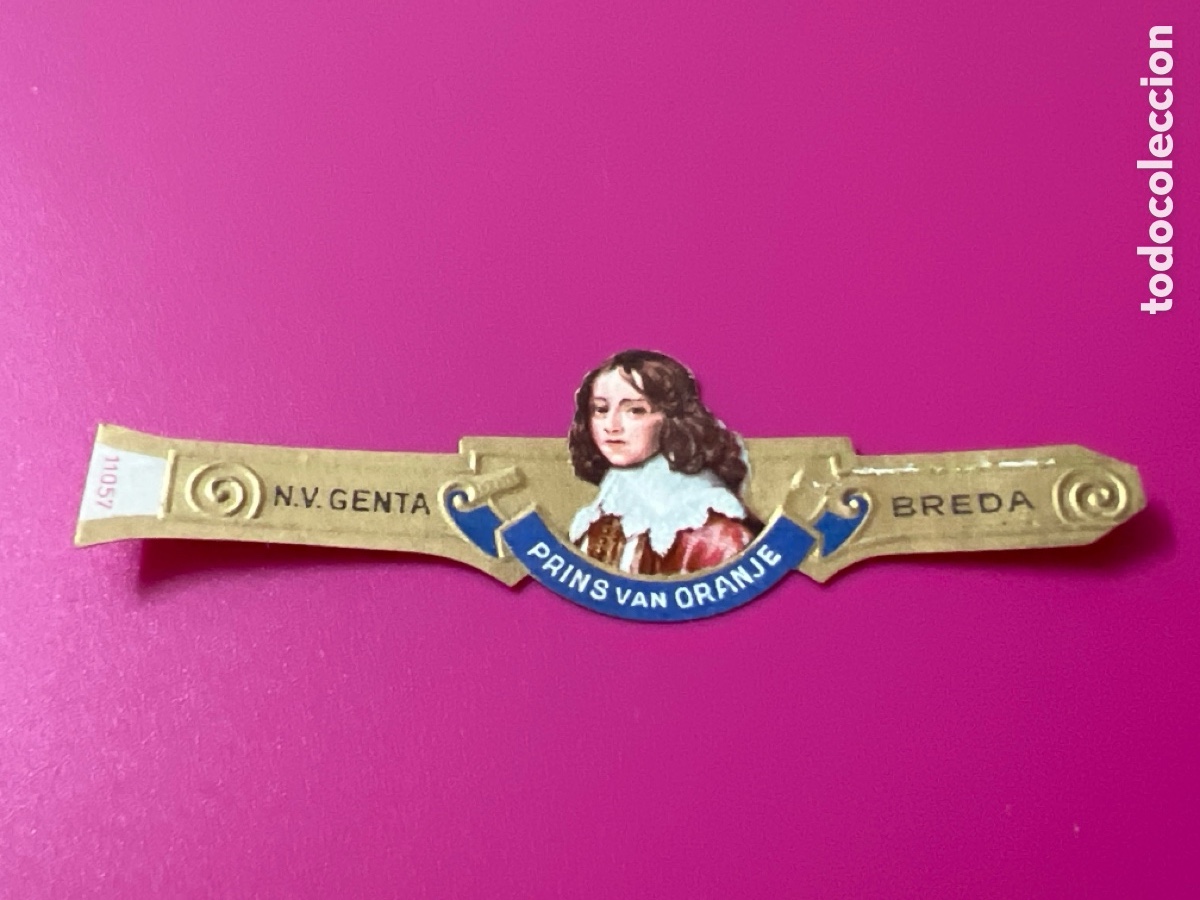 Outros artigos de papel: v3563. VITOLA PRINS VAN ORANJE - VITOLAS CIGAR BANDS BAGUES DE CIGARE BAUCHBINDEN SIGAREN BANDEN