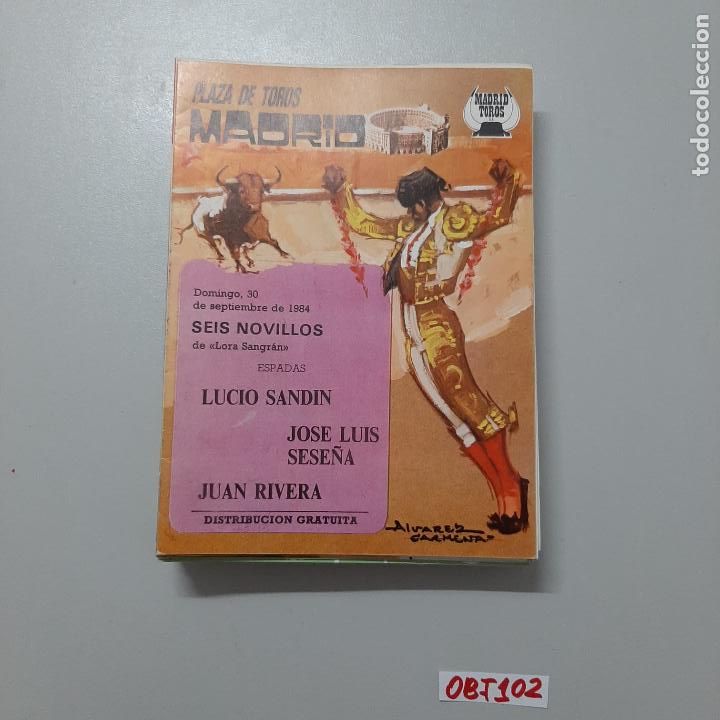 Sammelleidenschaft Andere Papierartikel: Plaza de toros Madrid