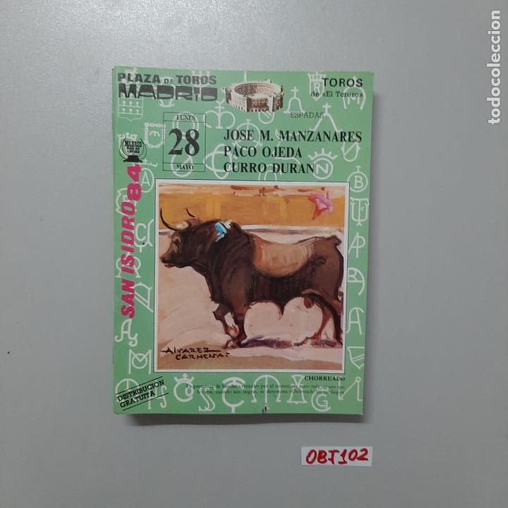 Sammelleidenschaft Andere Papierartikel: Plaza de toros Madrid