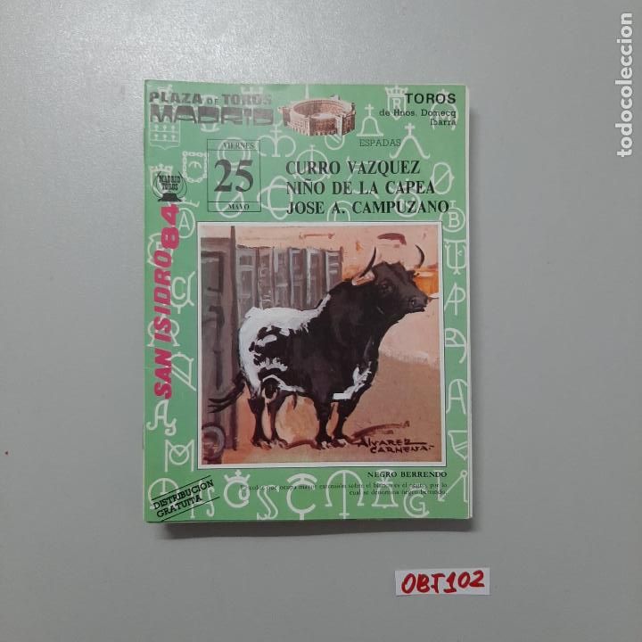 Otros art&iacute;culos de coleccionismo en papel: Plaza de toros Madrid - Foto 1
