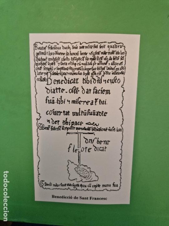 Otros art&iacute;culos de coleccionismo en papel: BENEDICCI&Oacute; DE SANT FRANCESC - Foto 2