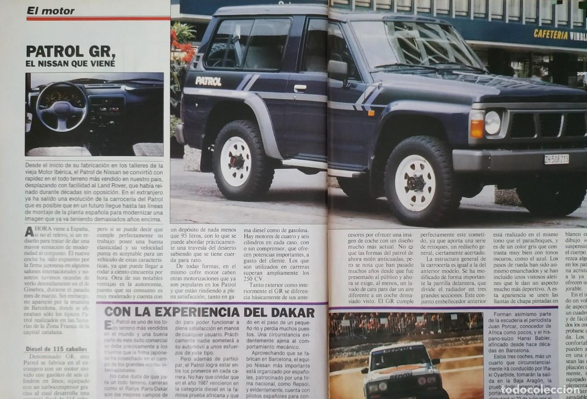 Otros Art&iacute;culos de Coleccionismo en Papel: ANTIGUO REPORTAJE NISSAN PATROL GR
