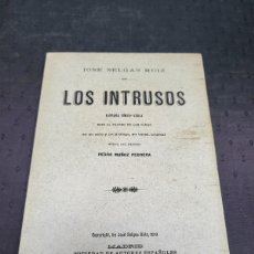 Otros Artículos de Coleccionismo en Papel: LOS INTRUSOS JOSE SELGAS RUIZ MUSICA MURCIA MUÑOZ PEDRERA 1912 MADRID