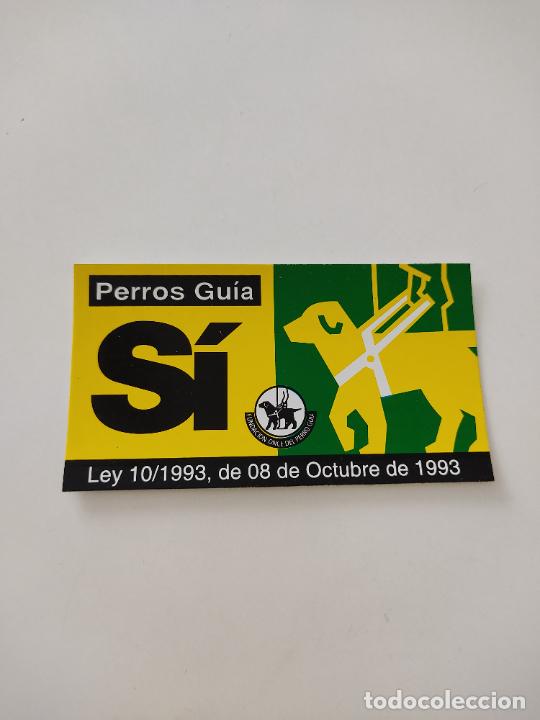 Otros Art&iacute;culos de Coleccionismo en Papel: CART&Oacute;N PERROS GUIA S&Iacute; FUNDACION ONCE DEL PERRO GUIA LEY 10/1993 DE 8 DE OCTUBRE DE 1993