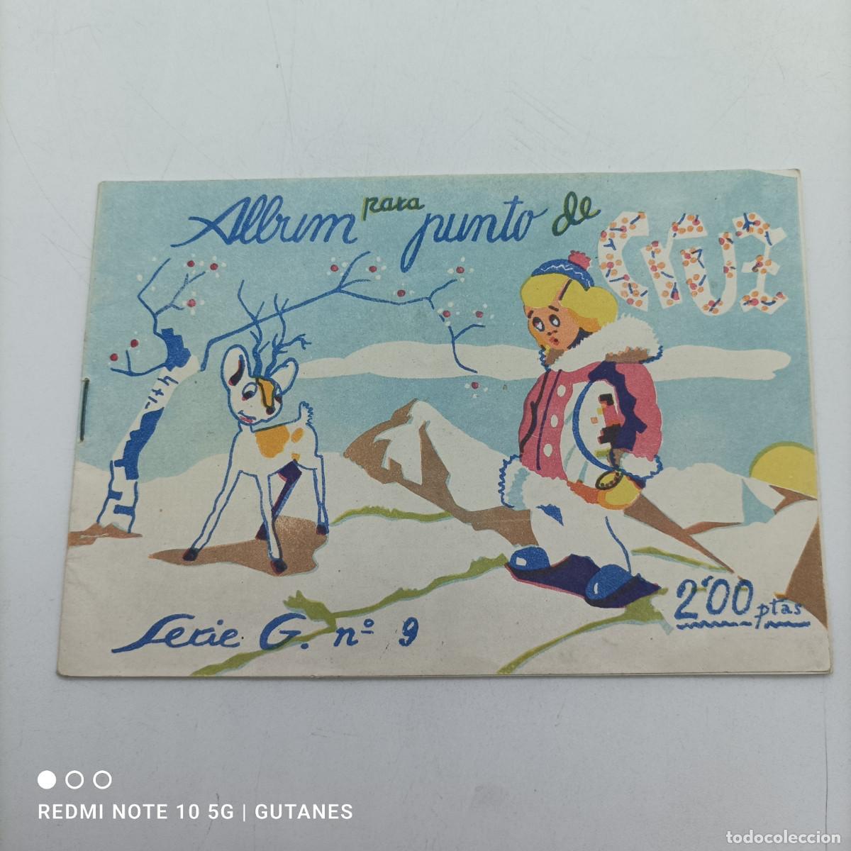 Sammelleidenschaft Andere Papierartikel: ALBUM PARA PUNTO DE CRUZ N.9
