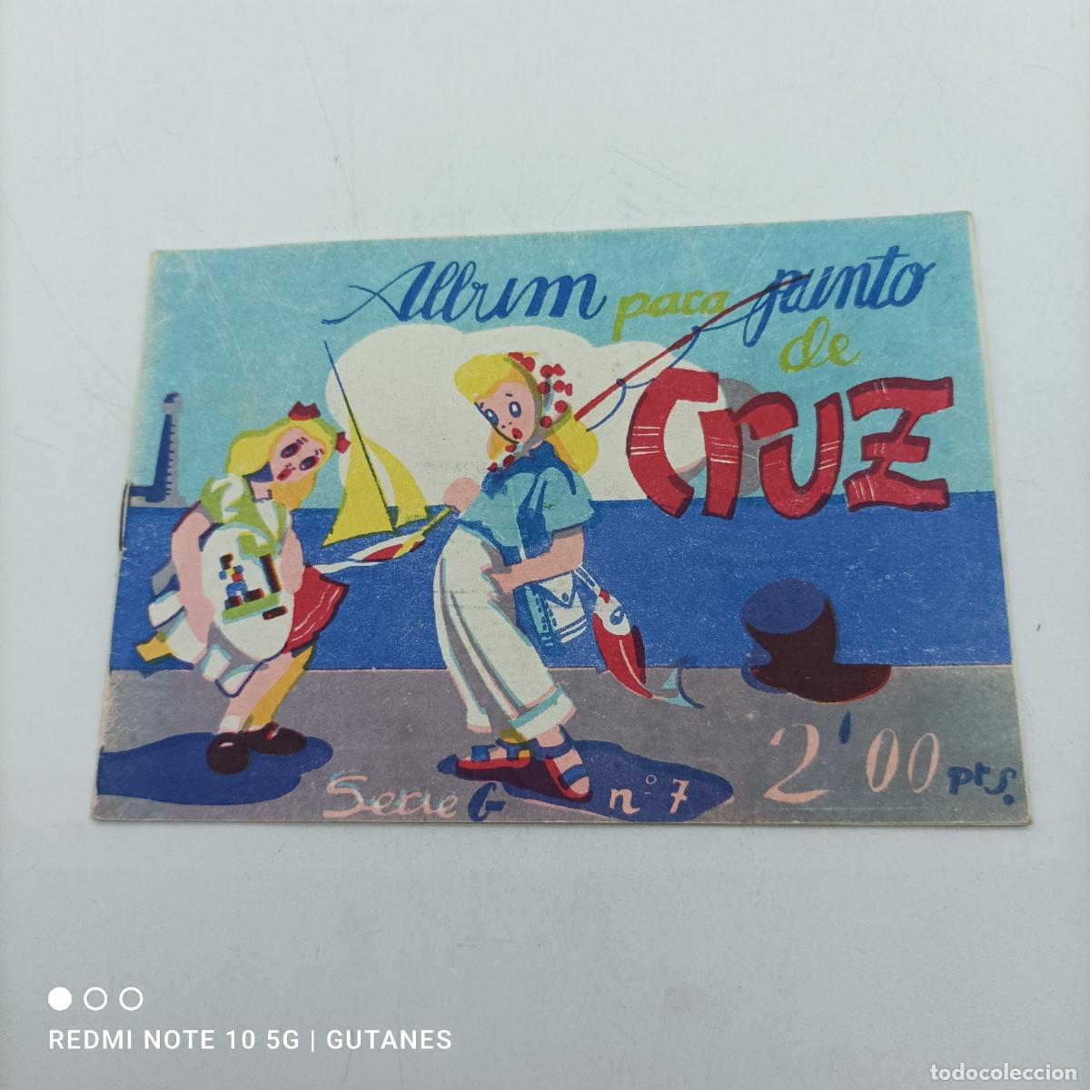 Sammelleidenschaft Andere Papierartikel: ALBUM PARA PUNTO DE CRUZ N.7