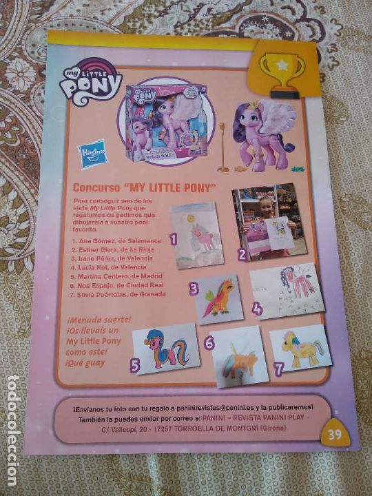Otros Art&iacute;culos de Coleccionismo en Papel: PAGINA REVISTA PLAY CONCURSO MY LITTLE PONY TALLER DE DIBUJO GROGU STAR WARS