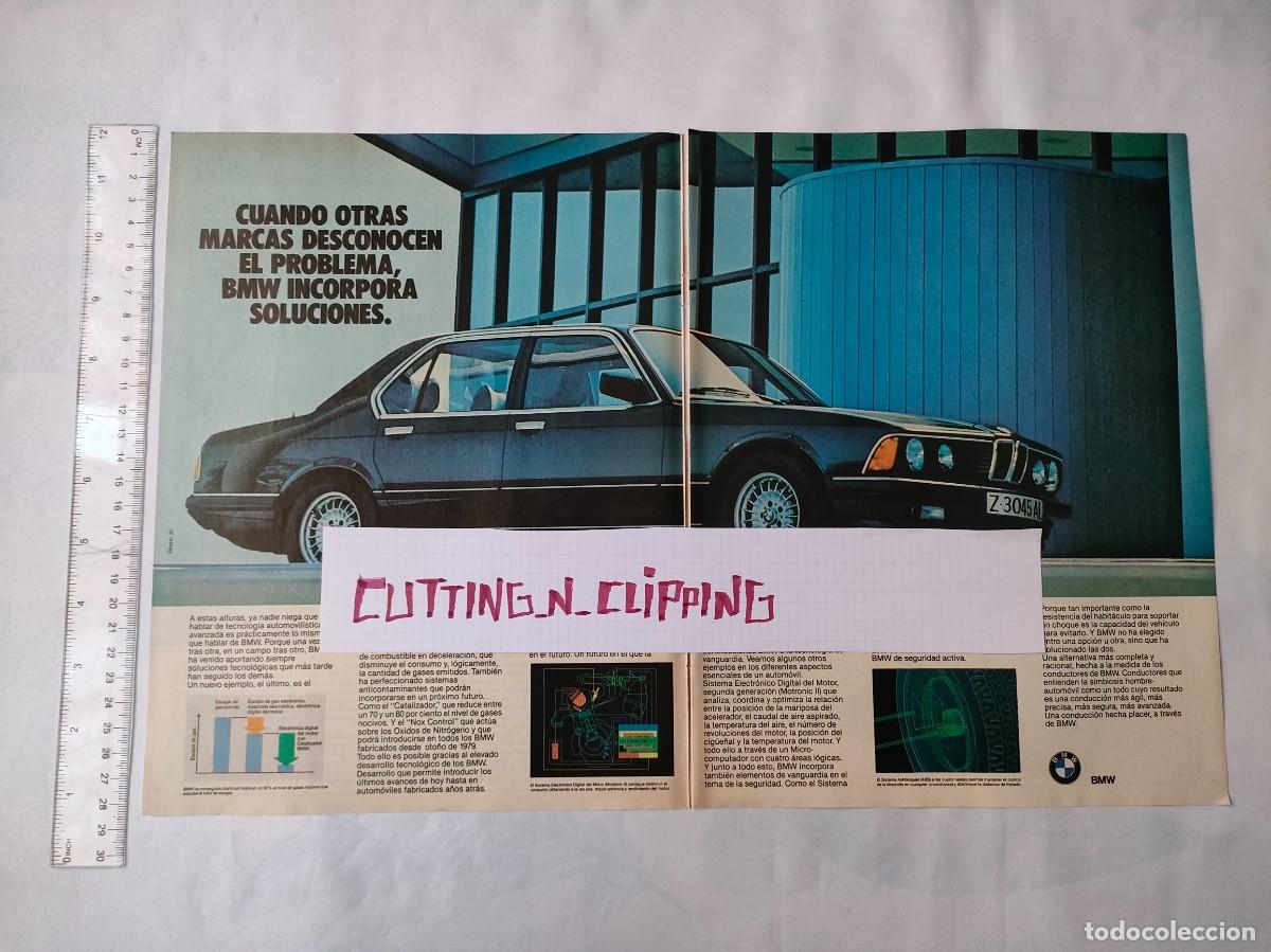 Otros Art&iacute;culos de Coleccionismo en Papel: Clipping [PUBLICIDAD BMW](198?) Random