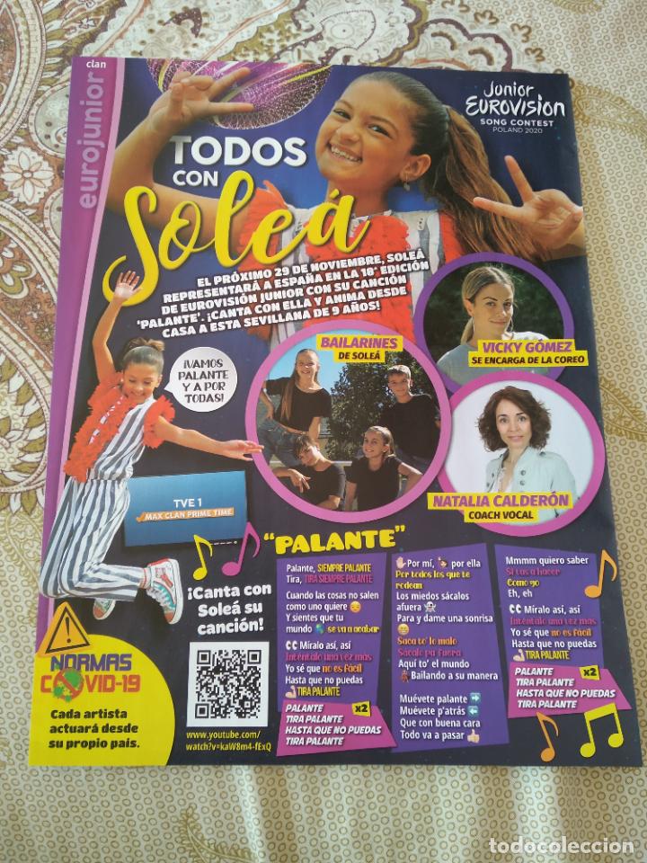Otros Art&iacute;culos de Coleccionismo en Papel: P&Aacute;GINA REVISTA CLAN TODOS CON SOLEA JUNIOR EUROVISION NAVAS SEVILLA MESSI BARCLEONA BAR&Ccedil;A