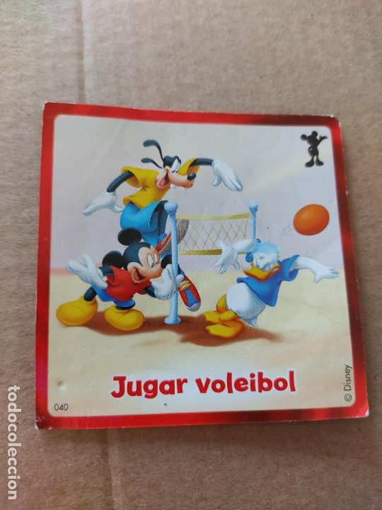 Otros art&iacute;culos de coleccionismo en papel: TARJETA PARTY Y CO PERSONAJES PELICULAS DISNEY MIMICA JUGAR VOLEIBOL MICKEY MOUSE