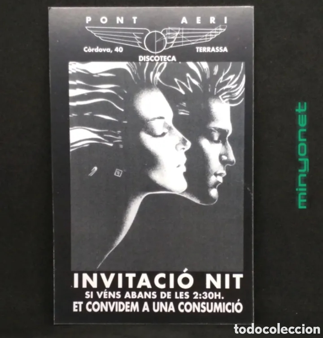 Otros art&iacute;culos de coleccionismo en papel: Invitaci&oacute;n - Flyer Pont Aeri Terrassa
