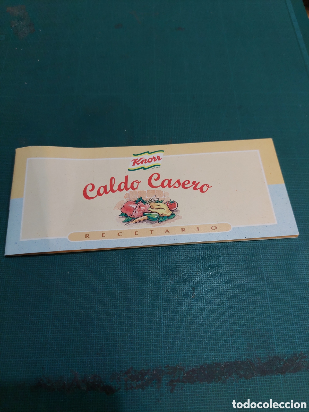Collectionnisme Papier divers: Knorr caldo casero recetario