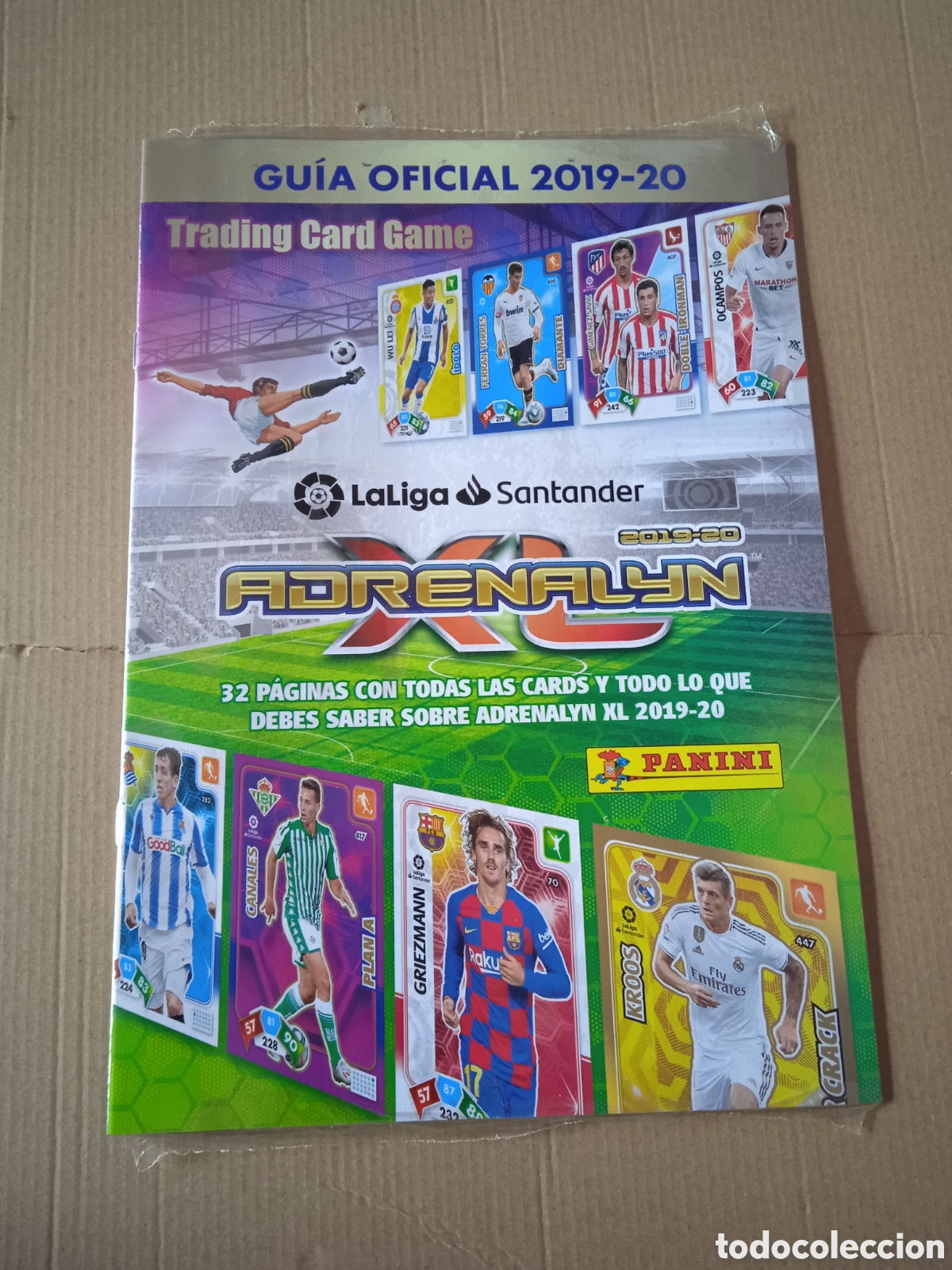 Otros art&iacute;culos de coleccionismo en papel: GUIA OFICIAL TRADING CARD GAME CROMO FUTBOL ADRENALYN 2019-2020 LIGA PANINI 19-20