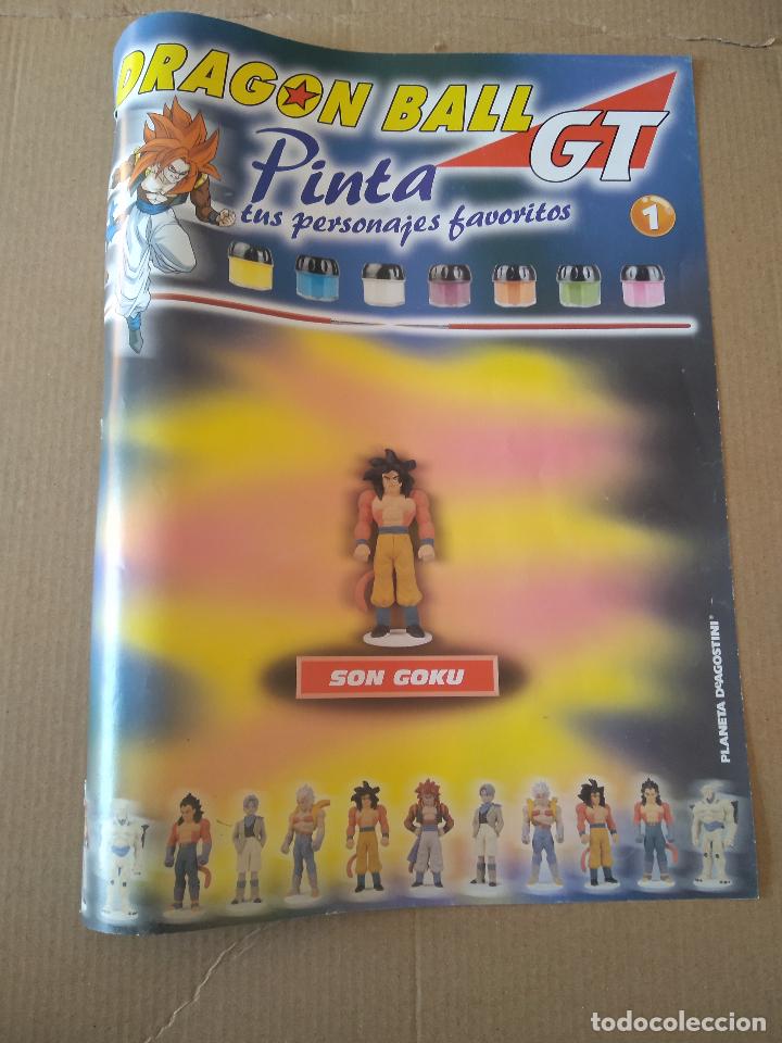 Otros Art&iacute;culos de Coleccionismo en Papel: 1 SON GOKU TIPO L&Aacute;MINA DRAGON BALL GT BOLA DRAGON PINTA TUS PERSONAJES FAVORITOS PLANETA DEAGOSTINI