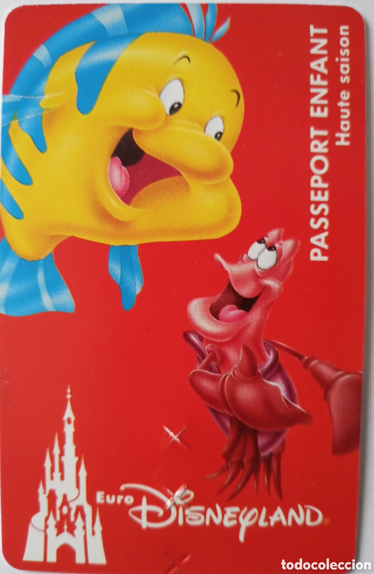 Collectionnisme Papier divers: ENTRADA DISNEYLAND PARIS
