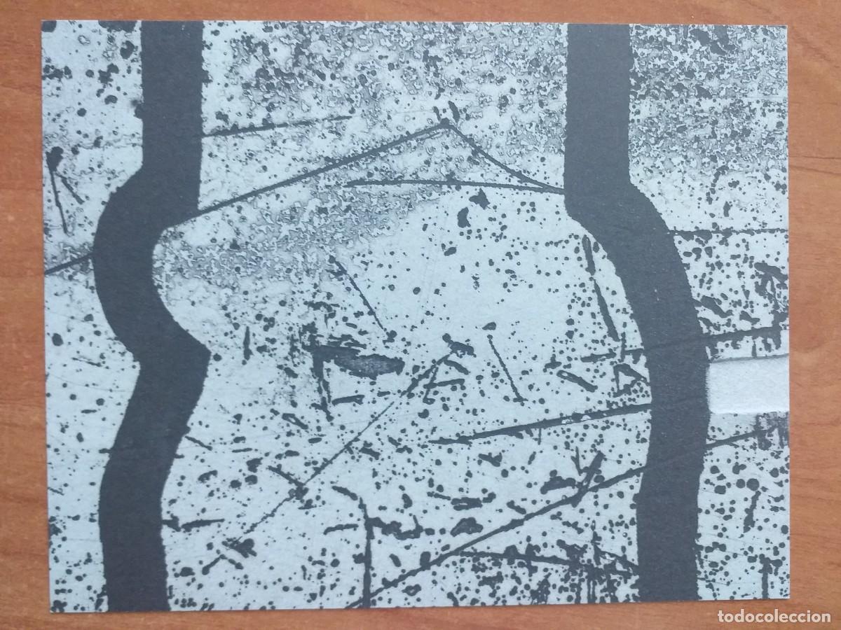 Otros art&iacute;culos de coleccionismo en papel: TARJETA COMERCIAL EXPOSICI&Oacute;N DE OBRA GR&Aacute;FICA EN BARCELONA : CHILLIDA