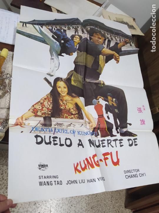 Sammelleidenschaft Andere Papierartikel: Cartel antiguo cine Xang Tao Duelo a muerte. A&ntilde;os 80. Caja Mapas.