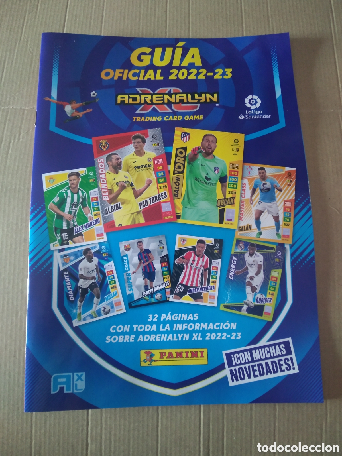Otros art&iacute;culos de coleccionismo en papel: GUIA OFICIAL ADRENALYN 2022-2023 CROMO TARJETA PANINI FUTBOL LIGA 22-23 32 PAGINAS CON INFORMACI&Oacute;N