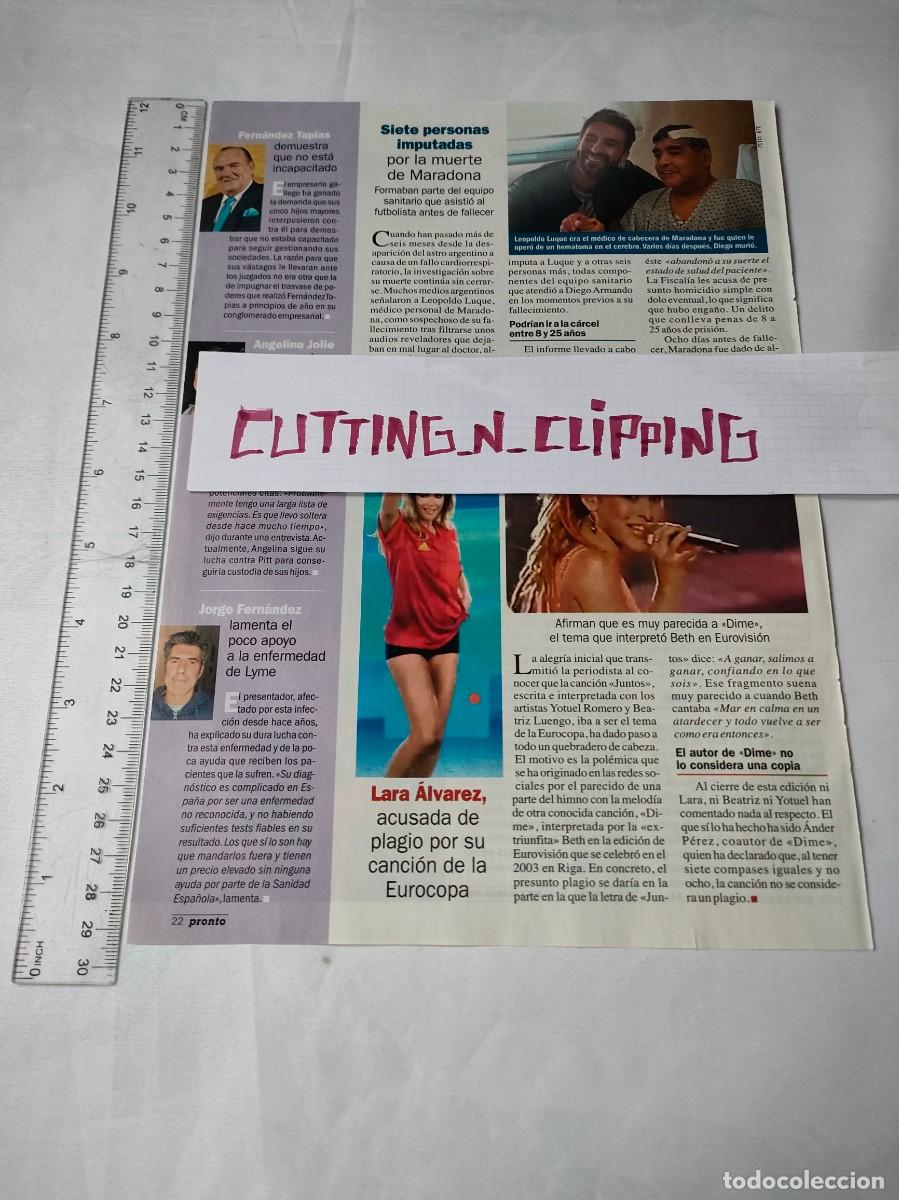 Otros Art&iacute;culos de Coleccionismo en Papel: Clipping [MARADONA][PR](2021) 7 implicados en su muerte