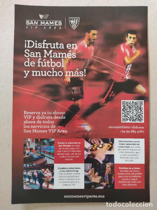Otros Art&iacute;culos de Coleccionismo en Papel: HOJA REVISTA ATHLETIC CLUB BILBAO ADURIZ SUSAETA SAN MAMES VILLALIBRE FERNANDEZ BORBALAN