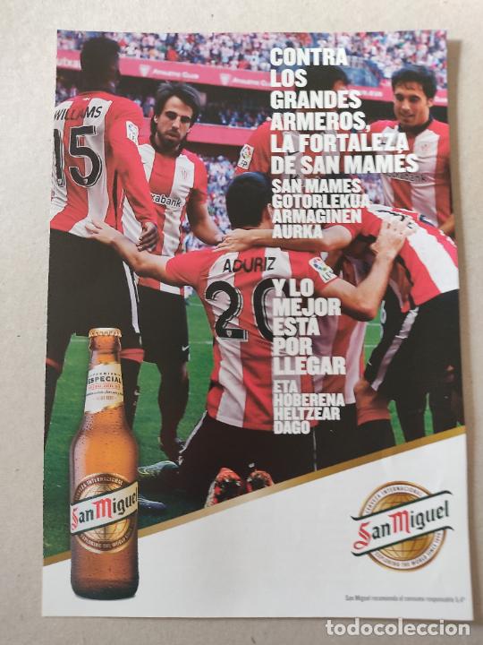 Otros art&iacute;culos de coleccionismo en papel: HOJA REVISTA ATHLETIC CLUB BILBAO BE&Ntilde;AT WILLIAMS ADURIZ Y LO MEJOR EST&Aacute; POR LLEGAR SAN MIGUEL