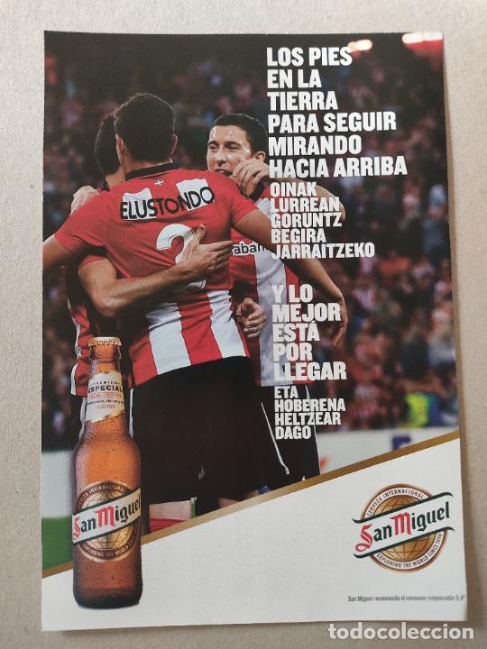 Otros art&iacute;culos de coleccionismo en papel: HOJA REVISTA ATHLETIC CLUB BILBAO ELUSTONDO DE MARCOS Y LO MEJOR EST&Aacute; POR LLEGAR SAN MIGUEL
