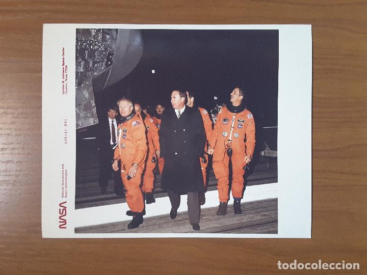 Collectionnisme Papier divers: Foto original NASA tama&ntilde;o DIN A4, Misi&oacute;n STS-35 (S35-S-091) - Space Shuttle