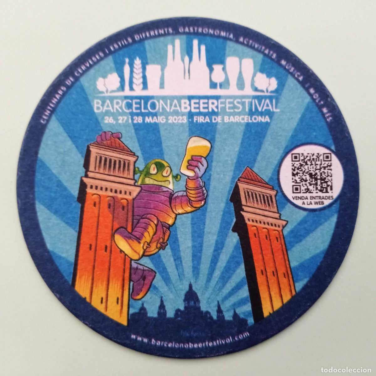 Sammelleidenschaft Andere Papierartikel: POSAVASO BARCELONA BEER FESTIVAL 2023 (ESPA&Ntilde;A)