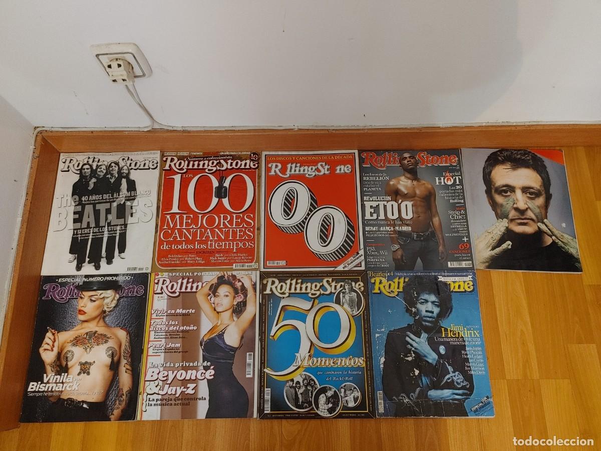 Otros Art&iacute;culos de Coleccionismo en Papel: revistas rolling stones,lote de 9,