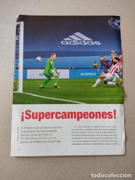 Otros Art&iacute;culos de Coleccionismo en Papel: HOJA REVISTA ATHLETIC CLUB BILBAO SUPERCAMPEONES TER STEGEN BARCELONA VILLALIBRE WILLIAMS BMW