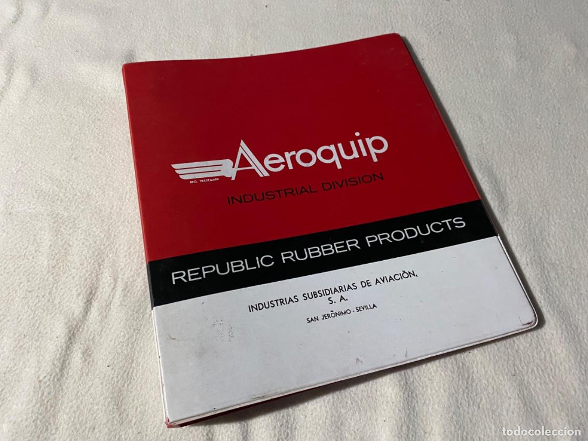 Otros art&iacute;culos de coleccionismo en papel: AEROQUIP INDUSTRIAS SUBSIDIARIAS DE AVIACI&Oacute;N - antigua carpeta vac&iacute;a