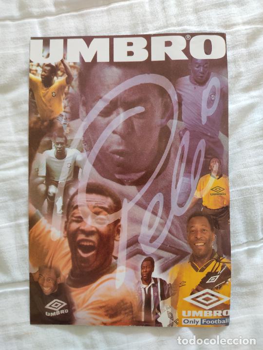 Outros artigos de papel: PELE BRASIL TIPO LAMINA POSTAL PUBLICIDAD UMBRO ONLY FOOTBALL PORTADA FUTBOL EXTRA LIGA DON BALON