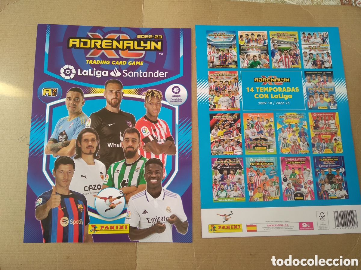 Sammelleidenschaft Andere Papierartikel: PORTADA Y CONTRAPORTADA CROMO FUTBOL ADRENALYN 2022-2023 LIGA PANINI VINICIUS WILLIAMS OBLAK CAVANI