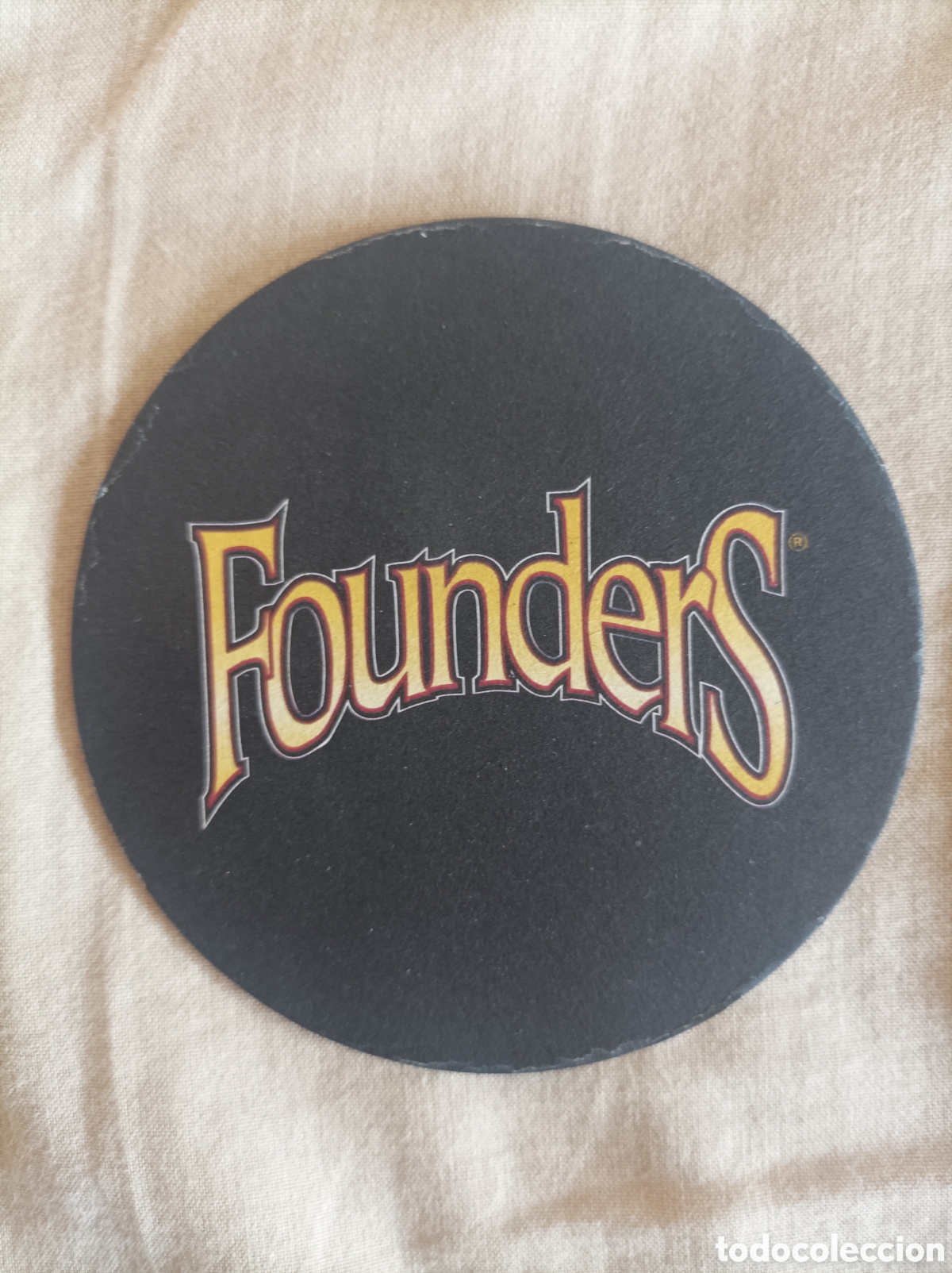 Otros art&iacute;culos de coleccionismo en papel: Posavaso cerveza Founders