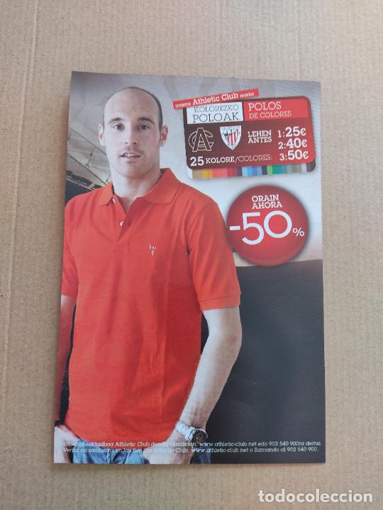 Otros art&iacute;culos de coleccionismo en papel: HOJA REVISTA ATHLETIC CLUB BILBAO TOQUERO POLOS DE COLORES PUBLICIDAD SAN MIGUEL
