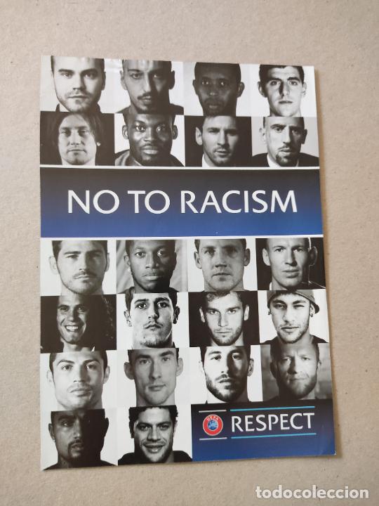 Otros Art&iacute;culos de Coleccionismo en Papel: HOJA REVISTA NO TO RACISM CRISTIANO RONALDO MESSI NEYMAR COURTOIS RIBERY CAVANI HULK RAMOS ROBBEN