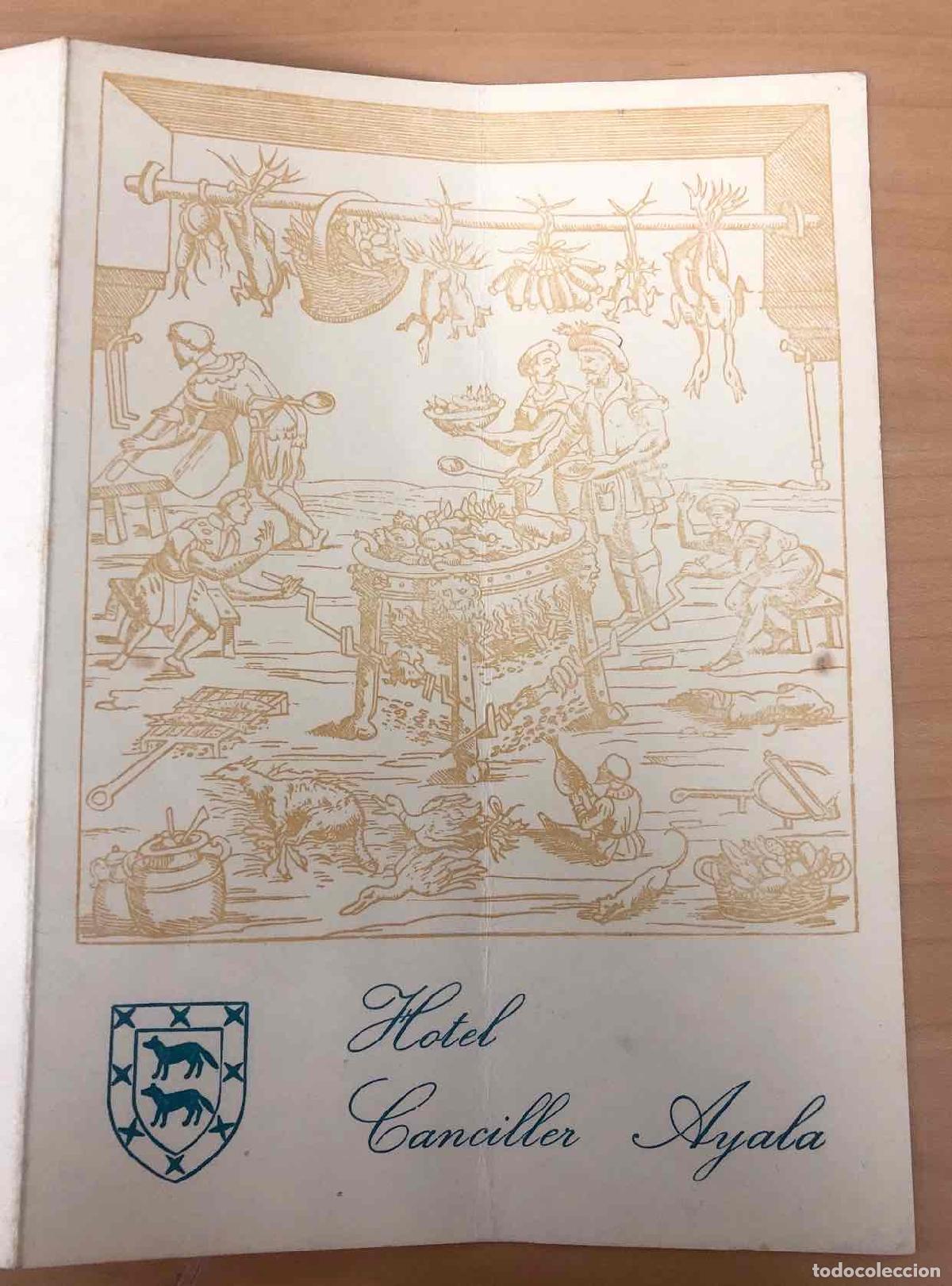 Otros art&iacute;culos de coleccionismo en papel: MENU BICENTENARIO DE LA ESCUELA DE ARTES Y OFICIOS DE VITORIA 1774-1974