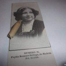 Otros Artículos de Coleccionismo en Papel: RECORTE AÑO 1910 CONCURSO FOTOGRAFÍA(MADRID)NIÑA,PEPÍTA ROMERO BELLUGA (FOTO KAULAK )